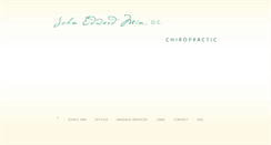 Desktop Screenshot of johnemindc.com